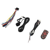 6.9" Touchscreen Mechless Double-DIN Headunit with Bluetooth, USB, Mirror Link & Car Play