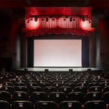 Draper 114615CB Paragon V Series Wall/Ceiling-Mounted Electric Projection Screen, 1080p Resolution