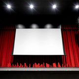 Draper 114615CB Paragon V Series Wall/Ceiling-Mounted Electric Projection Screen, 1080p Resolution