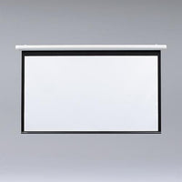 Draper 202297 106" Silhouette/Series with AutoReturn, HDTV, Matt White XT1000E