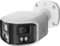 Silarius Pro Series SIL-PB8MP28AU 8MP Smart Dual Illumination Panoramic Auto Stitching ONVIF Bullet Network Camera with 2-Way Audio (NDAA Compliant)