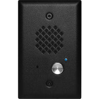Viking E-40-BK-EWP 1-Gang Entry Compact Phone with Enhanced Weather Protection, Telephone Line Powered, Black