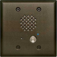 Viking E-60-BN-IP 2-Gang VoIP Handsfree Entry Phone, PoE Powered, Bronze
