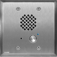 Viking E-60-SS 2-Gang Stainless-Steel Entry Compact Phone, Telephone Line Powered