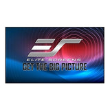 Elite Screens AR123H-A8K Aeon CineWhite A8K Series Edge Free Fixed Frame Screen, 123"