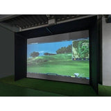 Elite Screens GSB10X10-IPW1145 GolfSim Bay Series Impact 1145 Golf Simulator Enclosure, 10' x 10', White