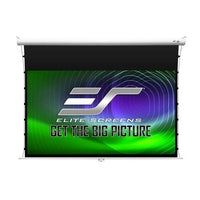 Elite Screens MT110XWH3-E12 Manual Tab-Tension 3 Matte White Pull-Down Screen