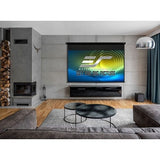Elite Screens M80UWH Manual Series 80" Pull-Down Projection Screen, 16:9 Aspect Ratio, Matte White