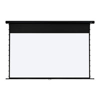 Elite Screens OMS115WHMT 115" Manual Pull-Down Outdoor Projection Screen, 16:9