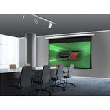 Elite Screens SKT120XWH3-E12 Saker Tab-Tension 2 Series 120" Electric Projection Screen with CineWhite Screen, 16:9, Matte White