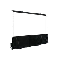 Elite Screens QS145HT QuickStand 5‑Second 145" 16:9 Floor‑Rising Projection Screen, CineWhite