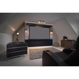 Elite Screens STT150U2HD5-E6 Starling Tab-Tension 2 CineGrey 5D 150" 16:9 Motorized ALR Electric Projector Screen, Black