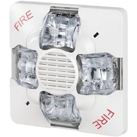 Kidde EWGSVMWF Outdoor Speaker / Strobe, 15-115cd, FIRE Marking, White