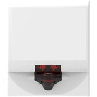 Kidde G4VWA-R Wall Mount Strobe, ALERT Label, Red Lens, White