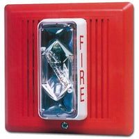Kidde INT-8AT INT Series Integrity Temporal Horn-Strobe, 110cd, Red