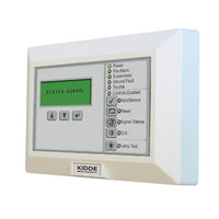 Kidde K-RLCD-C-2 Remote Annunciator compatible with EVOLVE-ML series LCD with Common Controls, White