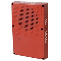 Kidde EWGSRF WGSRF Outdoor Fire Alarm Speaker, Red