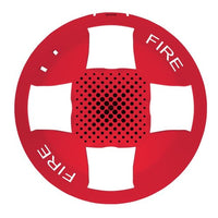 Kidde EGCSVRF-CVR Cover Ceiling Speaker/Strobe Fire, Red