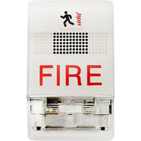 Kidde EG1F-C Genesis Chime, Wall Mount, FIRE Marking, 24VDC, White