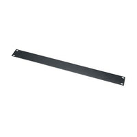 Middle Atlantic FEB1-CP12 Blank Rack Panel, Flat, 1U RMS, 12-Piece, Steel, Black Powder Coat