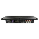Flush Mount / Surface Mount 4 Channel Class D Amplifier With Acrylic Cover for Custom Installation 4 X 180 Watts RMS @ 4 Ohm