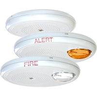 Kidde GCHFWF-S7VMCH High Fidelity Ceiling Speaker-Strobe, "FIRE" Marking, 95, 115, 150, or 177 cd, 70V, Selectable Wattage, White (Replaces GCF-S7VM)