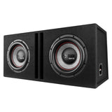 Dual 10" Loaded Subwoofer Ported Enclosure With GEN-X104D 800 Watts RMS