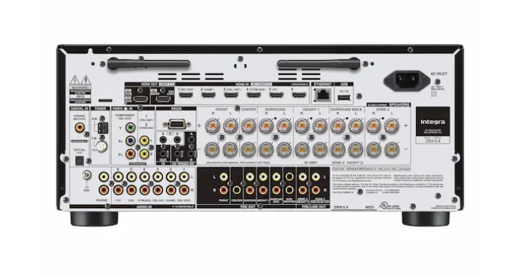 INTEGRA DRX5.4 9.2-CHANNEL NETWORK A/V RECEIVER