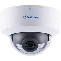 GeoVision 125-GDRF480-2F10 AI 4MP Super Low Lux WDR Pro Full Color LED IR Mini Rugged IP Dome