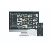 Geovision 900-1DRCloudKit-000 1-Door Cloud Access Control Bundled Kit with 1xGV-IA1330 1-Door Controller / Reader / Camera / Intercom + 25 Cards + 1 Year Cloud Access Control Subscription
