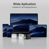Gitryin Retractable 40W Charger for 3C Devices - Black