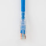ICC ICPCSM05BL CAT5e Clear Boot Patch Cord, 5', 25-Pack