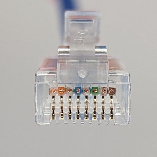 ICC ICPCSY05BL CAT6 Patch Cable, 5' (1.52m), 10-Pack, Blue