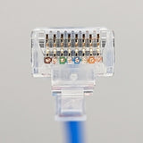 ICC ICPCSY05BL CAT6 Patch Cable, 5' (1.52m), 10-Pack, Blue