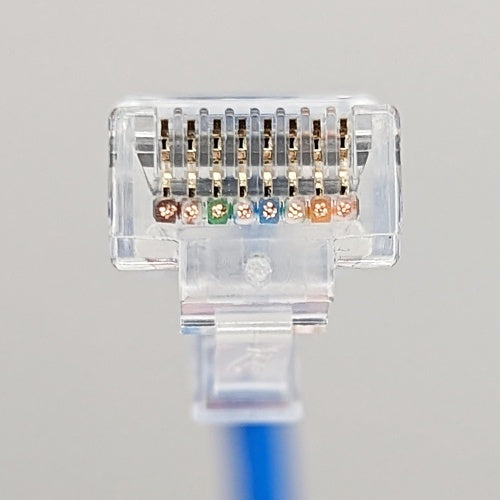 ICC ICPCSY05BL CAT6 Patch Cable, 5' (1.52m), 10-Pack, Blue