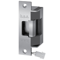 HES 7501-630 7501 Series Grade 1, Fire-Rated Universal Electric Strike with Faceplate for Cylindrical Locksets, Satin Stainless Steel