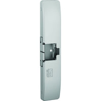 HES 9700-12/24D-630 9700 Series Surface Mounted Electric Strike, Windstorm Resistant, Fire-Rated and Square Bolt Solution, Satin Stainless Steel