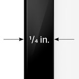 Da-Lite 23681 UTB Contour Fixed Frame Projection Screen, Wall Mounted with Ultra Thin Bezel, 16:9 HDTV, HD Progressive 1.0, 119" Screen, TAA Compliant