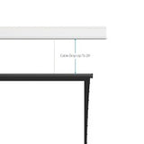 Da-Lite 29457G 226" Wireline Advantage Projection Electric Screen, In-Ceiling Mounted, 16:10 Wide, HD Progressive ReView 0.9, 120V, Flangeless