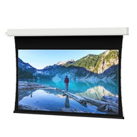 Da-Lite 34557LS 130" Tensioned Advantage Electric Ceiling Recessed Projection Screen, 16:10 Wide, HD Progressive ReView 0.9, TAA Compliant