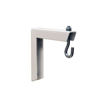 Da-Lite 40932 Mounting and Extension Brackets, No 6 Sheet Metal Wall Brackets, 6", White