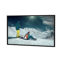 Da-Lite 70351V 109" Da-Snap Fixed Frame Projection Screen, Wall Mount, 16:10 Wide, Da-Mat
