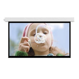 Da-Lite 84300FLS 120" Advantage Series Electric Projection Screen Surface Roller and Motor for 4:3 Video, Ceiling Recessed, Matte White Non-Tensioned, TAA Compliant, Case Sold Separately