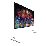Da-Lite 88619HD Fast-Fold Deluxe Portable Projection Screen, Floor Standing Screen, 4:3 Standard Video, HD RentaL 171" Screen, TAA Compliant