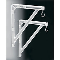 Da-Lite 40957 No 11 Extension Brackets, TAA Compliant, White