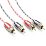 Level 3 RCA 100% Copper OFC 20 Feet