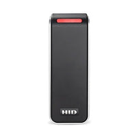 HID 20NKS-03-00KXVY Signo 20 Contactless Smartcard Reader with Pigtail Connection, Custom Profile, Black with Silver Trim