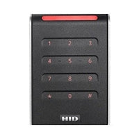 HID 40KNKS-03-002KBL Signo 40K Contactless Smartcard Keypad Reader, Custom Profile, Pigtail, Black / Silver