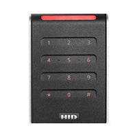 HID 40KTKS-T0-002M0Y Signo 40K Contactless Smartcard Keypad Reade, Multi-Technology, Mobile Ready, Wall Switch Mount, Black / Silver