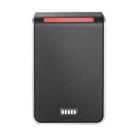 HID 40NKS-T2-000TFY Signo 40 Contactless Smartcard Reader, Pigtail Connection, Priority Smart Profile, Black with Silver Trim